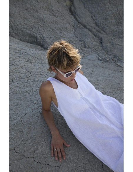 VESTIDO LARGO DE TIRANTES