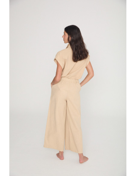 PANTALÓN FLUIDO CON PINZAS