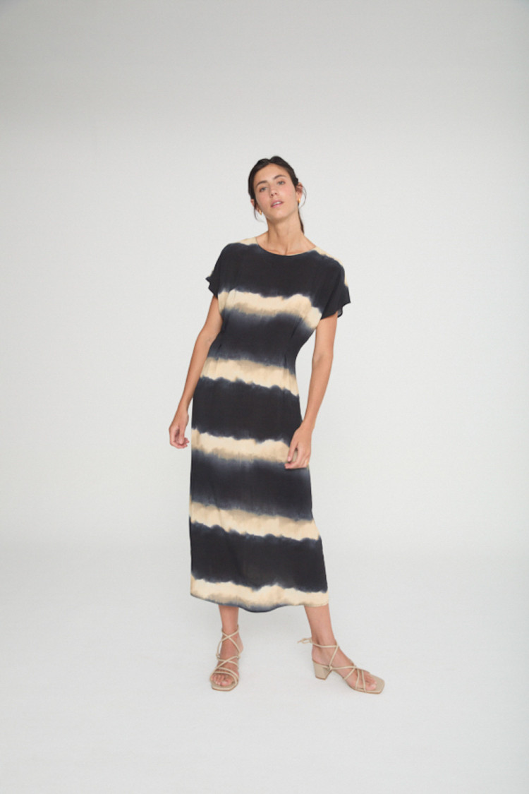 VESTIDO MANGA  CORTA